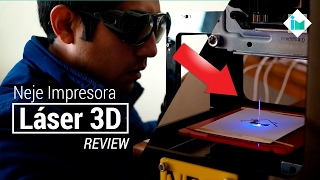 NEJE DK8KZ Impresora Láser quot3Dquot  Review en español [upl. by Groveman127]