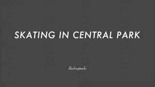 Skating In Central Park chord progression  Jazz Backing Track Play Along The Real Book [upl. by Karola]