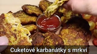 Cuketové karbanátky s mrkví  recept [upl. by Hada]