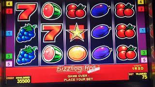 Sizzling Hot deluxe  changing bet game [upl. by Hailahk]