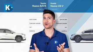 Honda CRV Hybrid vs Toyota RAV4 Hybrid  Consumi reali e differenze [upl. by Zerelda]