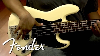 Fender Modern Player Jazz Bass V Demo  Fender [upl. by Salman]