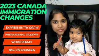 2023 Canadian immigration major changes [upl. by Eelrebmik]