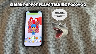 SB Movie Shark Puppet plays Talking Pocoyo 2 [upl. by Etnomed260]