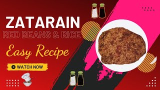 How to cook Zatarain Red Beans amp Rice  Cooking with Shaneika Marie [upl. by Shippee]