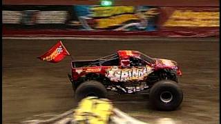 Monster Jam  Arena Freestyle of the Year Nominee  Grinder Monster Truck in Rosemont [upl. by Nevile]