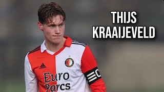 Thijs Kraaijeveld • Feyenoord Rotterdam • Highlights Video [upl. by Mazurek]