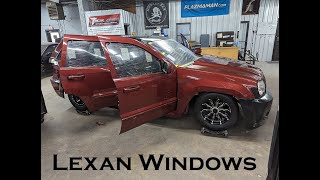 Demon Performance WK1 Build Installing Lexan Windows [upl. by Kciderf]