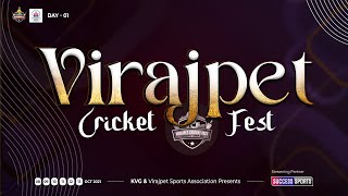 Virajpet Cricket Fest 2024  Day  01  Success Sports Live [upl. by Eleaffar518]