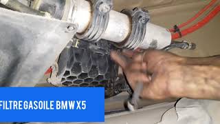 Comment changer filtre gasoil BMW x5 2019 [upl. by Aeet481]