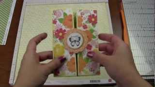 How to Make a Double Accordion Gatefold Card [upl. by Hurty357]