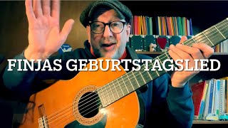 Finjas Geburtstagslied 🎂 Text amp Musik Jürgen Fastje Herzlichen Glückwunsch zu deinem tollen Tag [upl. by Annaihs]