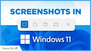 How to Take Screenshots in Windows 11 Capture Full Screen Window or Selection [upl. by Aseeram862]