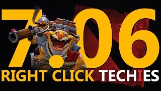 706 RIGHT CLICK TECHIES  DotA 2 Techies Full Ranked Match [upl. by Llertnac]