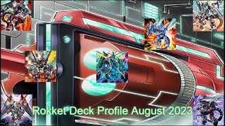 2nd Place Rokket Deck Profile and Test Hands JulyAugust 2023 Timestamps in Description [upl. by Kciredor109]