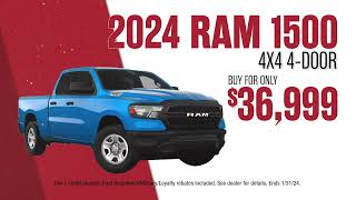 Elmwood CDJR  January 2024 Jeep and Ram Deals [upl. by Assiluj]