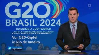 G20Gipfel in Rio de Janeiro Kritik an Lobbyisten fossile Energieträger zu COP29 in Aserbeidschan [upl. by Brodsky]