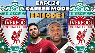 LIVERPOOL EA FC24 CAREER MODE Episode 1 [upl. by Cathe]