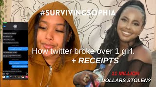 How this fake influencer broke twitter Explaining Surviving Sophia [upl. by Finstad66]