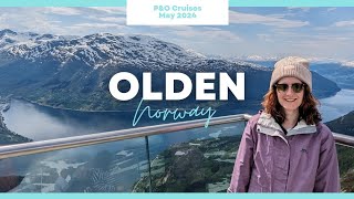 How to do Briksdal glacier and Loen skylift in one day  Olden  Norway  PampO Iona  May 2024 [upl. by Maren655]