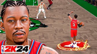 Allen Iverson Is TOO SHIFTY In NBA 2k24 Play Now Online [upl. by Pine]