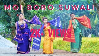 Moi Boro Suwali  Sonashri Daimary  dance cover video [upl. by Ekud]