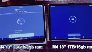 iPad m4 8gb vs 16gb internet speeds [upl. by Vikki854]