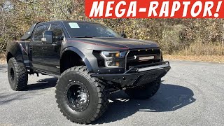 Ford F250 MEGARAPTOR Lariat Ultimate POV Start Up Test Drive Walkaround and Review [upl. by Eednas]