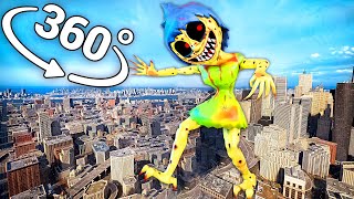 Inside Out  City in 360° Video  VR  8K   Inside Out Emotions insanity [upl. by Enilhtak]