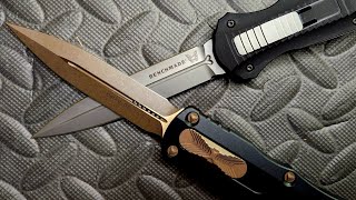 Benchmade Infidel Vs Microtech Dirac Delta  WHICH IS BESTEST [upl. by Ecirtnahc416]