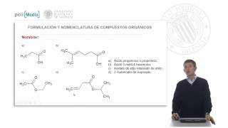 Funciones oxigenadas ácidos carboxílicos y ésteres Ejercicio práctico soluciones  73101  UPV [upl. by Winou]