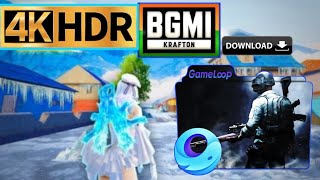 Gameloop Bgmi 34 HDR 90fps With Gameloop Emulator download  Bgmi in Gameloop The5911 [upl. by Risay]