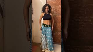 teach Dance Sanjana sharma bellydance indiandancer belly dance learndance howtododance [upl. by Yenruoj]