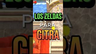 LOS ZELDAS de 3DS para CITRA en ANDROID🤫 emulador retrogaming android [upl. by Aivil198]