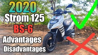 Aprilia Storm 125 Pros And Cons  Advantages And Disadvantages  Watch Before Buying [upl. by Allerie204]