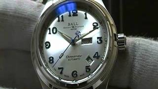 Ball Trainmaster Cleveland Express Watch Video from About Time Watch Company [upl. by Laehplar430]