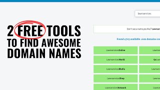How to Find the Best Available Domain Names and Social Media Handles in 2022 [upl. by Entirb]