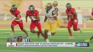 Game of the Week Wichita Northwest at Kapaun Mt Carmel [upl. by Nevyar310]