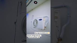 Carrier AC Installation 🧑‍🔧💥 Done By Me [upl. by Evannia]