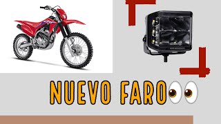 FARO NUEVO A MI CRF 250F [upl. by Fortier]