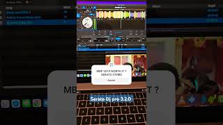 Serato Dj pro 320 on Macbook pro 2019 playing Stems seratodjpro djsoftware seratodjs [upl. by Hernardo]