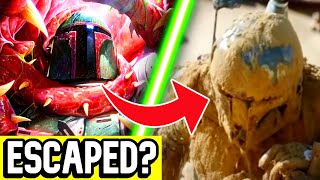 How Did Boba Fett Escape The Sarlacc Pit shorts [upl. by Davita]