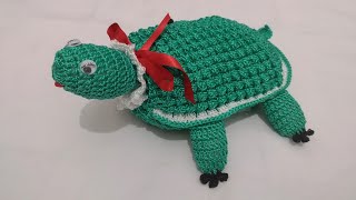 🐢Tartaruga Lili peso de porta em crochê 😍❤️Veja o passo a passo [upl. by Rebel]