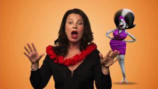 HOTEL TRANSYLVANIA 3 quotEunicequot Fran Drescher Interview [upl. by Niobe]