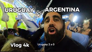 URUGUAY vs ARGENTINA en la BOMBONERA Vlog 4k [upl. by Nalla289]