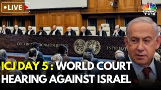 ICJ LIVE Qatar Britain Address World Court on Consequences of Israels Occupation  Gaza  IN18L [upl. by Chow]