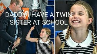 CHARLOTTE TOLD WILLIAM SHE HAS A TWIN SISTER AT SCHOOL [upl. by Eiderf112]