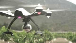 Yuneec Q500 TYPHOON Vinyard Flight HD [upl. by Retsel712]