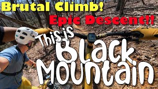 Pisgahs Destination MTB Trail Middle and Lower Black Mountain [upl. by Yetti]