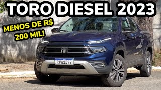 FIAT TORO VOLCANO 2023 EM DETALHES  AINDA VELE A PENA COMPRAR FALANDO DE CARROS [upl. by Nived941]